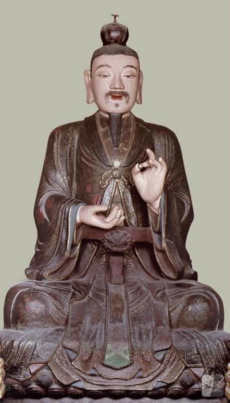 明代 元始天尊像 - 图4